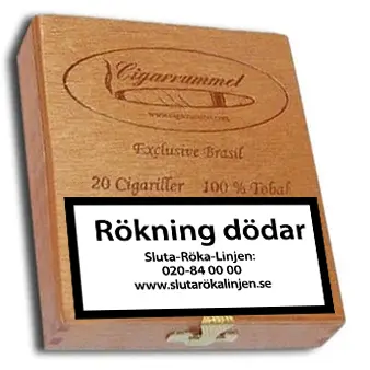 Cigarrummets Cigarill Brasil ask 20 st