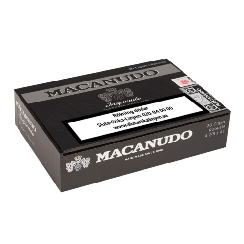 Macanudo Inspirado Black Robusto box