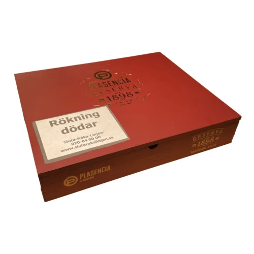 Plasencia Reserva 1898 Salomones Box