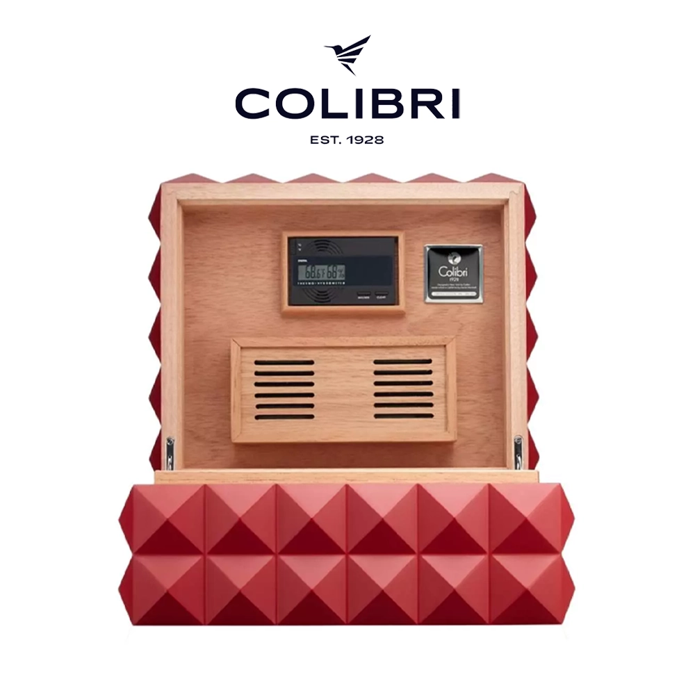 Colibri Quasar Humidor Limited Edition röd - Bild 2