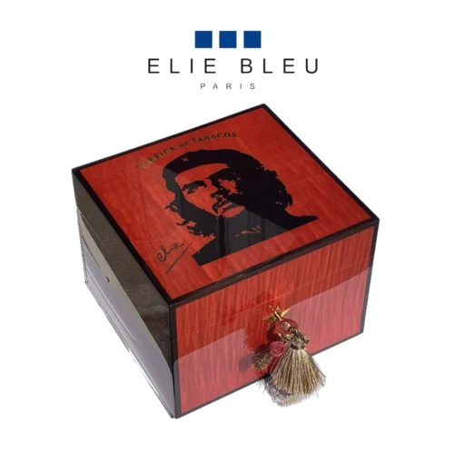 Elie Bleu Cigarrhumidor 'Che' 25 Robusto röd