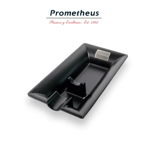 Prometheus Metal Ashtray for One - Svart