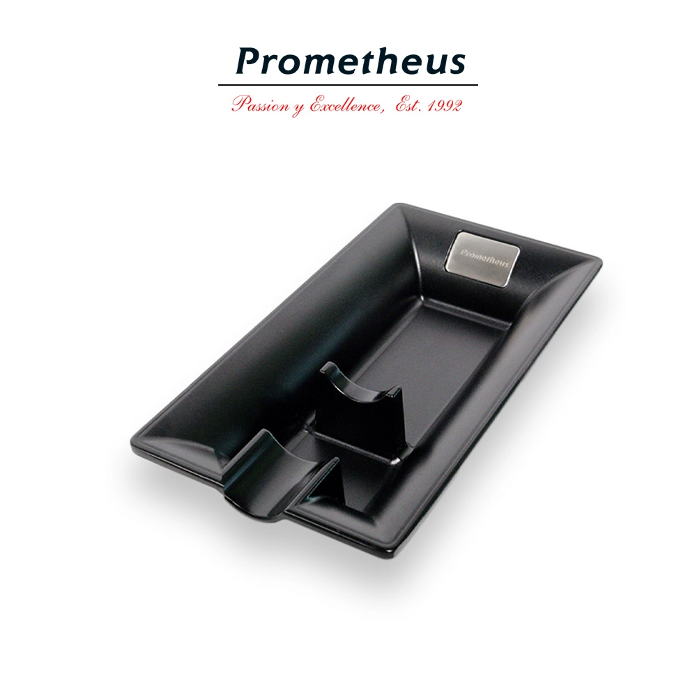 Prometheus Metal Ashtray for One - Svart