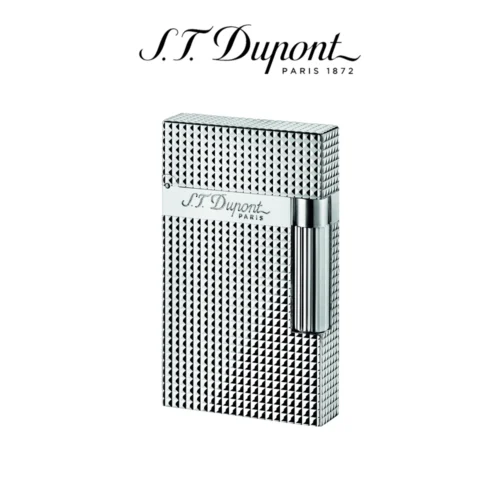 S.T. Dupont Ligne 2 Diamond Head Silver