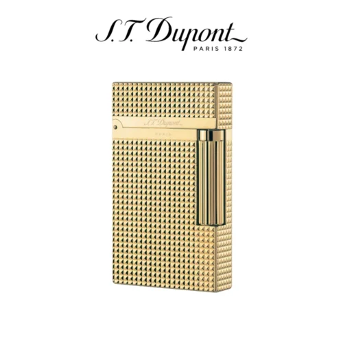 S.T. Dupont Ligne 2 Diamond Head Gold