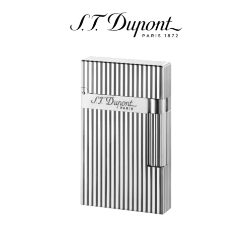 S.T. Dupont Ligne 2 Vertical Lines Silver