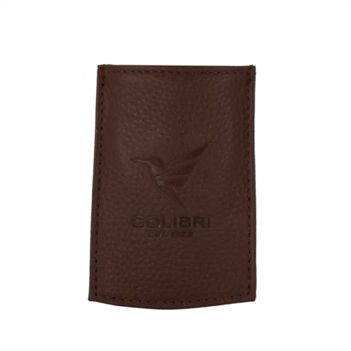 Colibri tändarfodral Färgat Läder Large