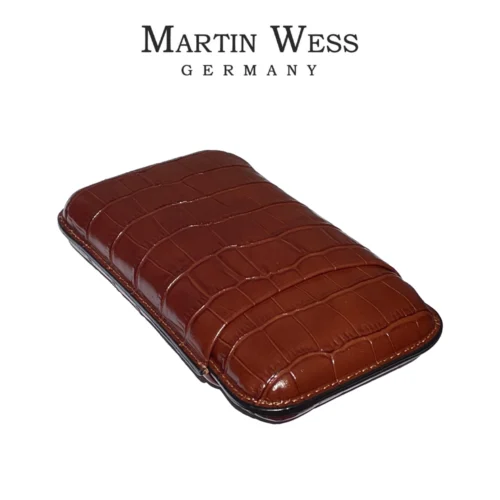 Martin Wess Cigarretui Croco - flera storlekar