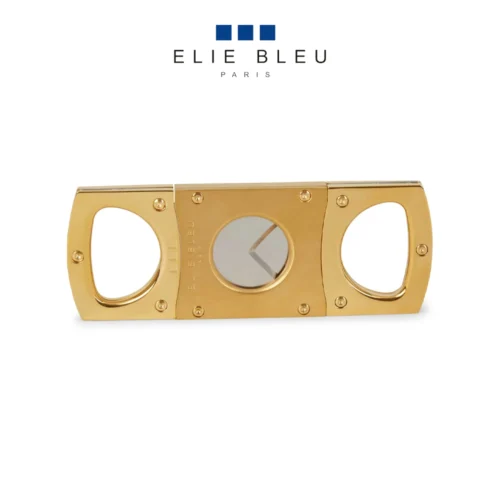 Elie Bleu Enkel Giljotin Borstat Guld EBC1006