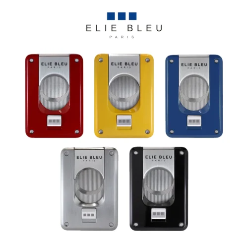 Elie Bleu Double Blade Lacquer Cigar Cutter