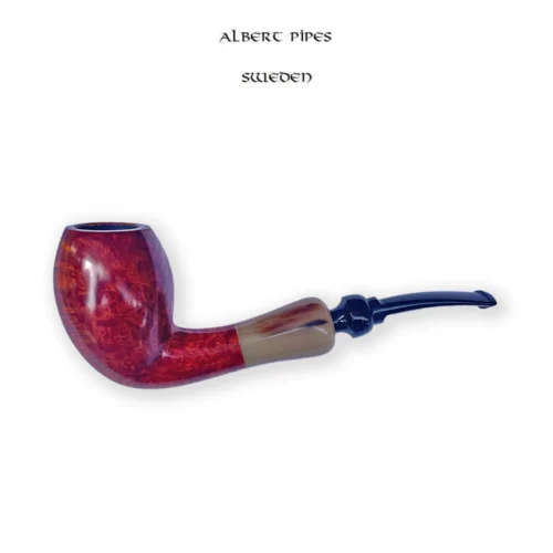 Albert Pipes Äggformad med förlängning av kohorn