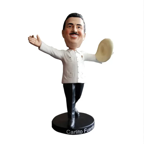 Carlito Fuente Jr Bobble Head - vit eller svart