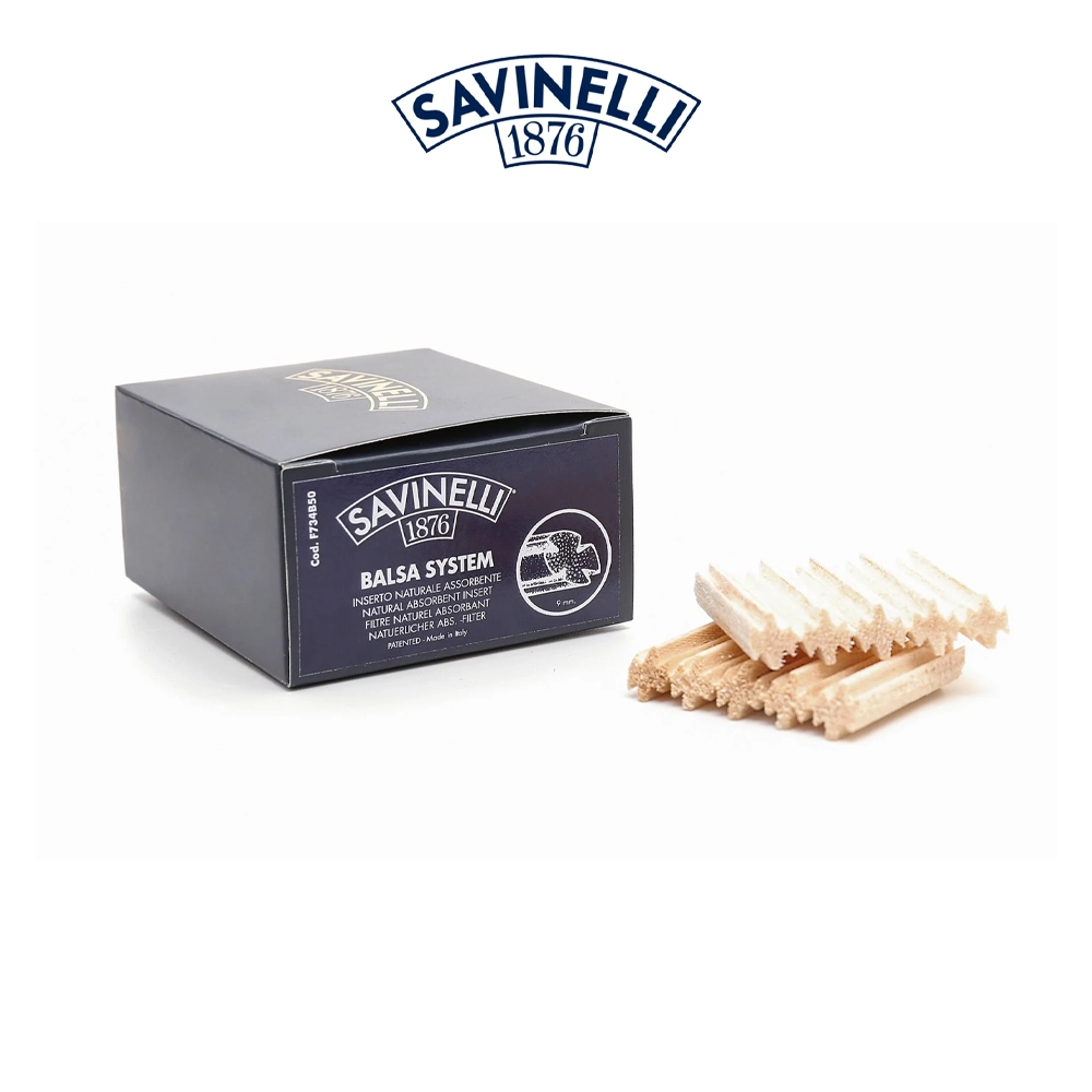 Savinelli balsafilter 9 mm 50p