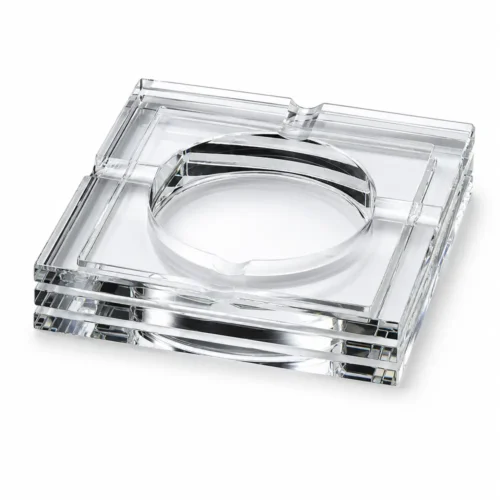 Cigarraskfat Design Glas för 4 cigarrer