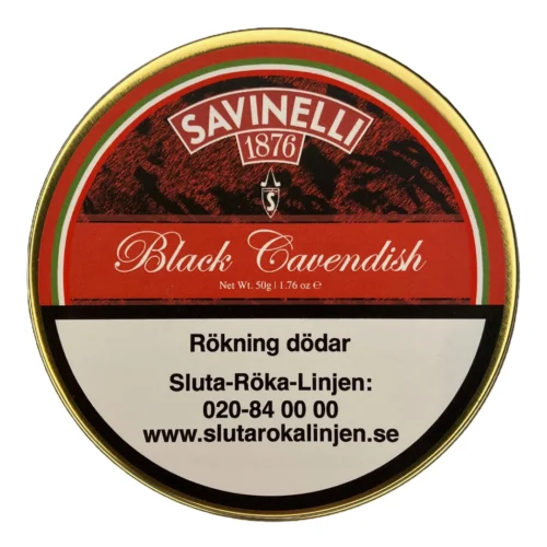 Savinelli Black Cavendish 50g