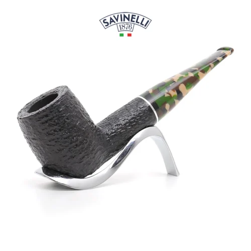 Savinelli Camouflage 101 Rusticated Black Limited Edition