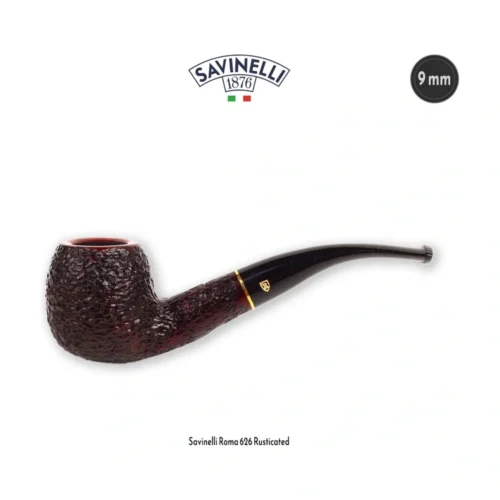 Savinelli Roma 626 Rusticated 9 mm