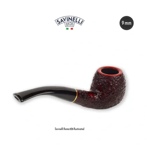Savinelli Roma 626 Rusticated 9 mm