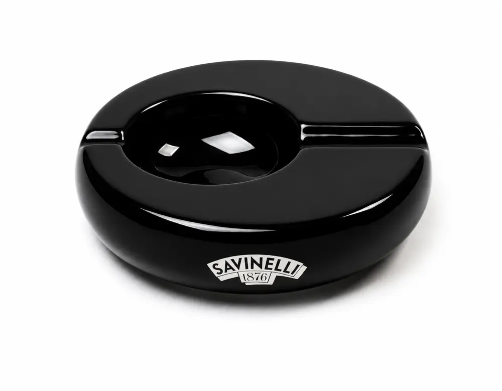 Savinelli Askfat för cigarr svart