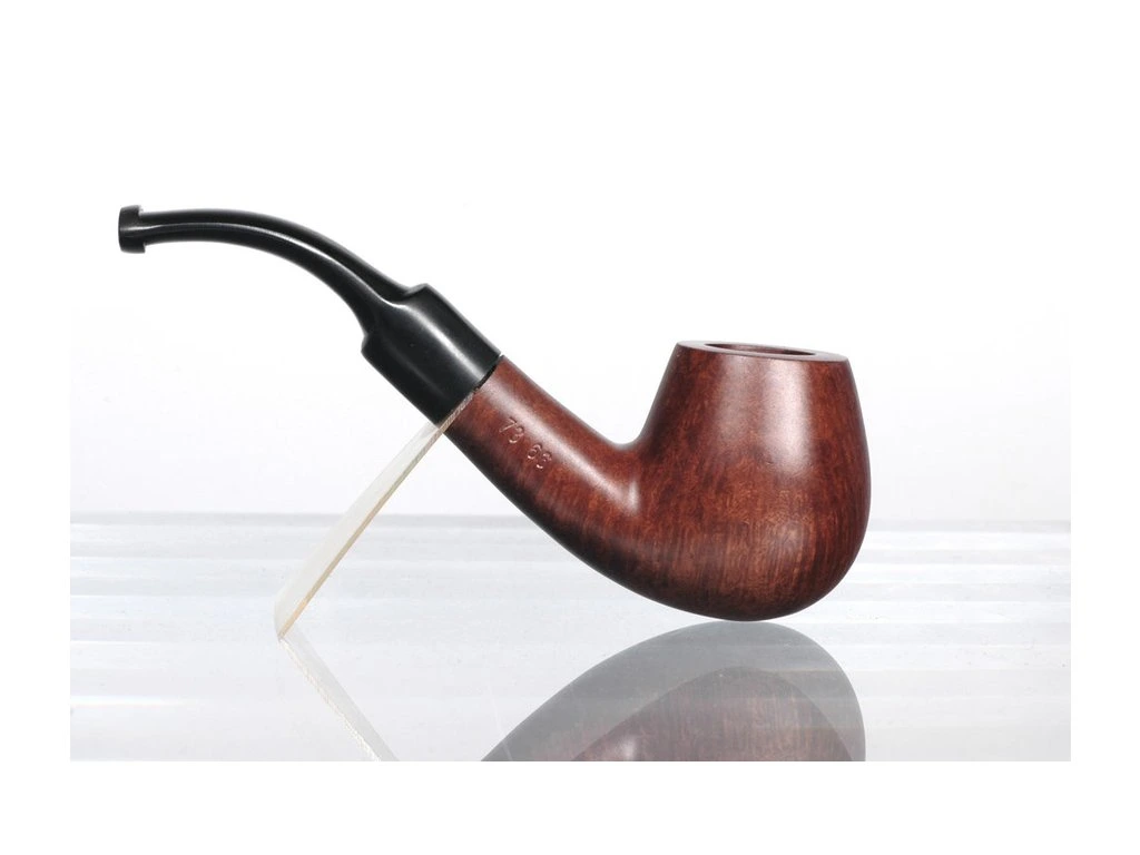 Pipa Cigarrummet Briar Smooth 73-66 Mörkbrun