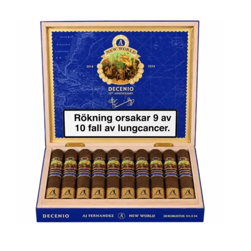 AJ Fernandez New World Decenio Robusto
