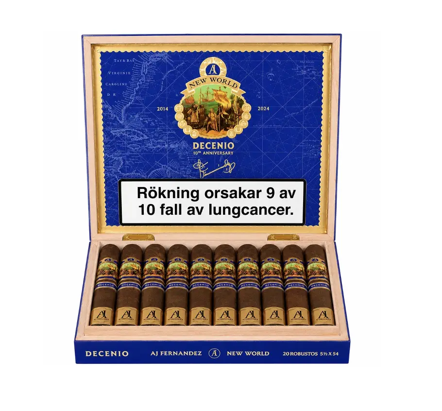 AJ Fernandez New World Decenio Robusto