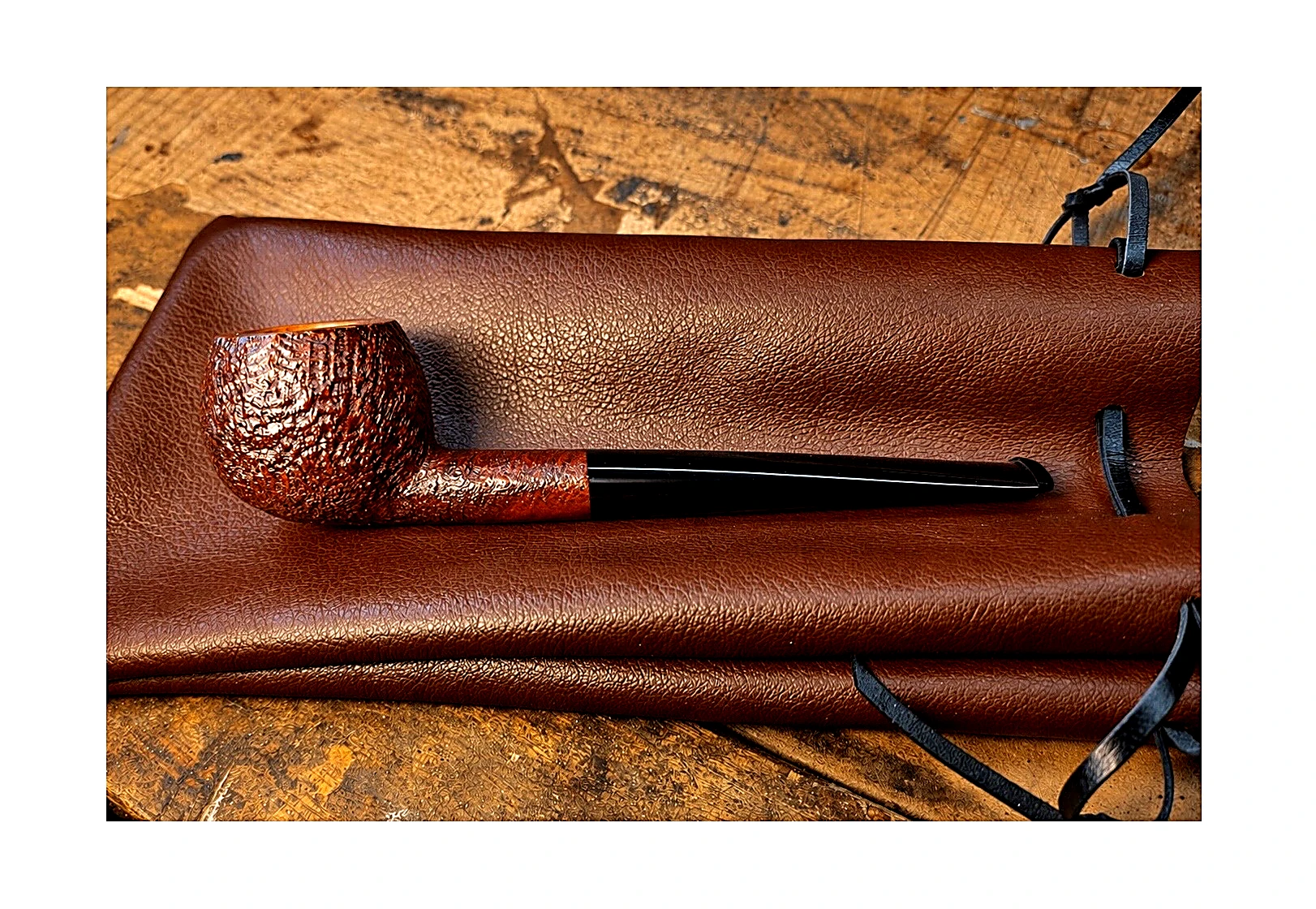 Albert Pipes Straight Prince Sandblast
