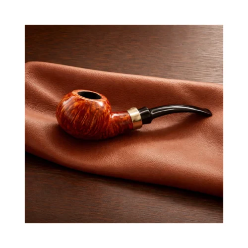 Albert Pipes Smooth Tomato with Horn