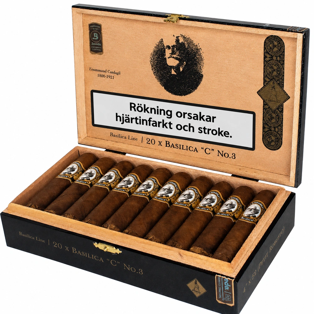 Casdagli Basilica C No.3 Short Robusto - Bild 2