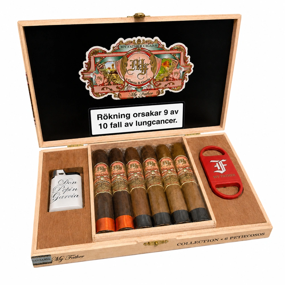 My Father Belicoso Sampler box 6 cigarrer